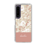 Slim Protection Case［ dazzlin - PaintFlower - Pink ］