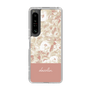 Slim Protection Case［ dazzlin - PaintFlower - Pink ］