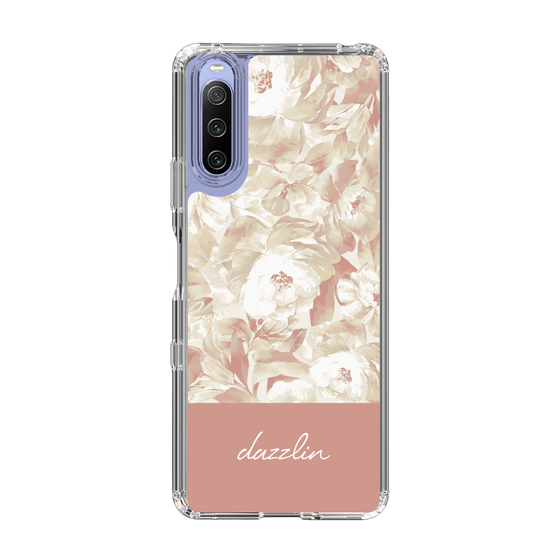 Slim Protection Case［ dazzlin - PaintFlower - Pink ］