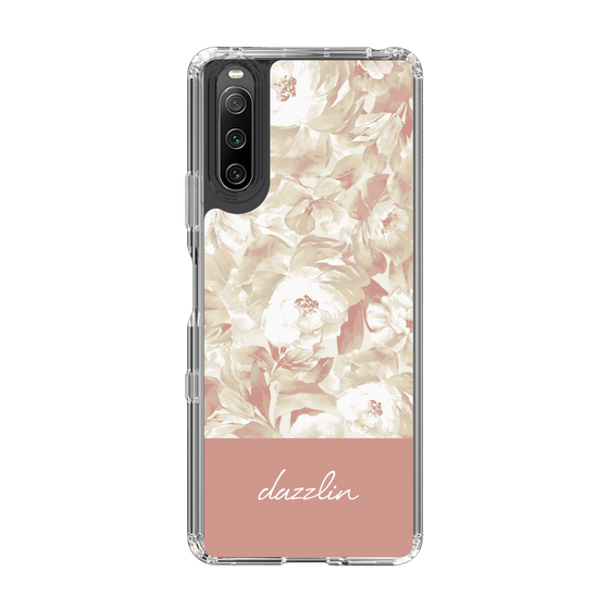Slim Protection Case［ dazzlin - PaintFlower - Pink ］
