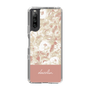 Slim Protection Case［ dazzlin - PaintFlower - Pink ］