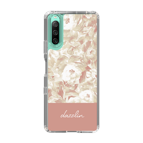 Slim Protection Case［ dazzlin - PaintFlower - Pink ］