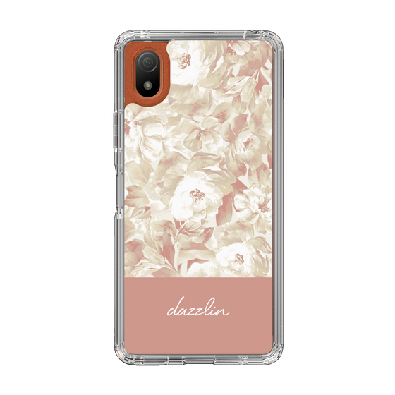 Slim Protection Case［ dazzlin - PaintFlower - Pink ］