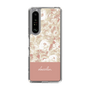 Slim Protection Case［ dazzlin - PaintFlower - Pink ］