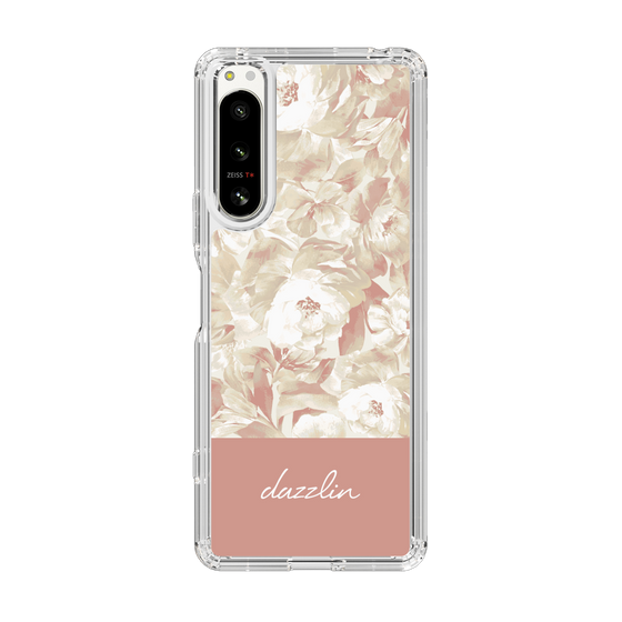 Slim Protection Case［ dazzlin - PaintFlower - Pink ］