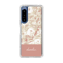 Slim Protection Case［ dazzlin - PaintFlower - Pink ］