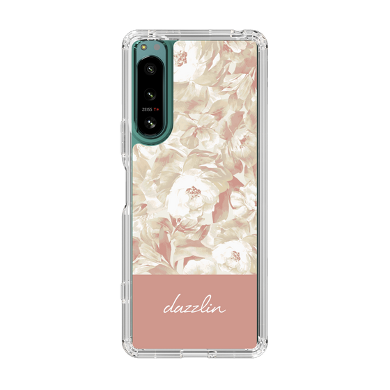 Slim Protection Case［ dazzlin - PaintFlower - Pink ］