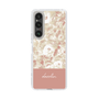 Slim Protection Case［ dazzlin - PaintFlower - Pink ］