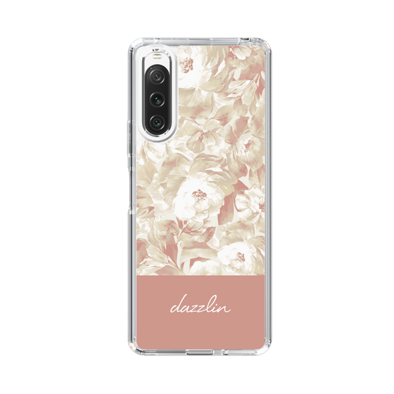 Slim Protection Case［ dazzlin - PaintFlower - Pink ］