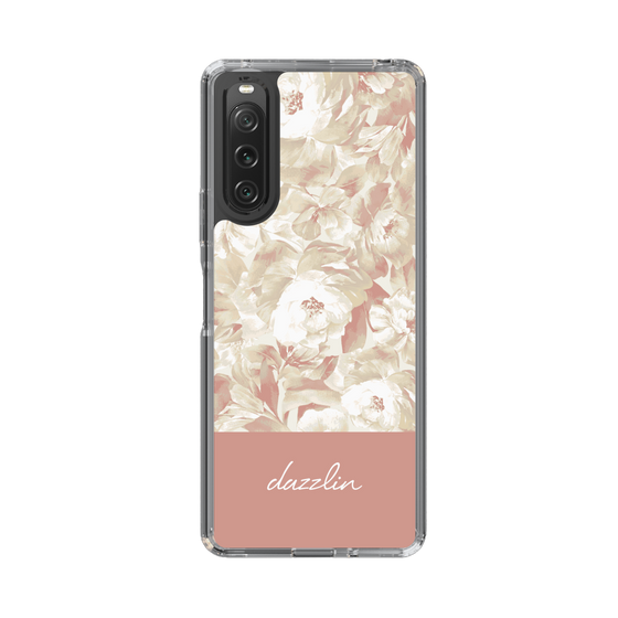 Slim Protection Case［ dazzlin - PaintFlower - Pink ］
