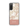 Slim Protection Case［ dazzlin - PaintFlower - Pink ］