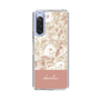Slim Protection Case［ dazzlin - PaintFlower - Pink ］