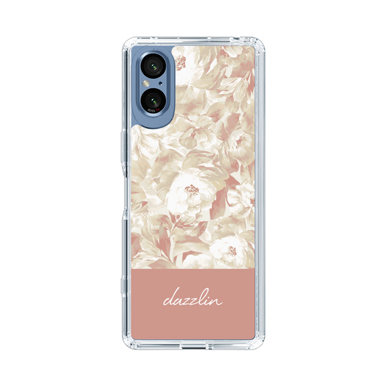 Slim Protection Case［ dazzlin - PaintFlower - Pink ］