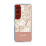 Slim Protection Case［ dazzlin - PaintFlower - Pink ］