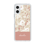 Slim Protection Case［ dazzlin - PaintFlower - Pink ］