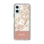 Slim Protection Case［ dazzlin - PaintFlower - Pink ］