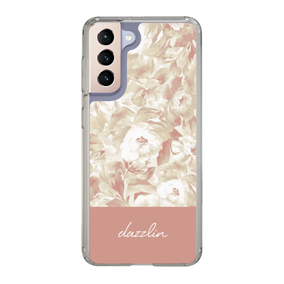 Slim Protection Case［ dazzlin - PaintFlower - Pink ］