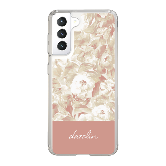 Slim Protection Case［ dazzlin - PaintFlower - Pink ］