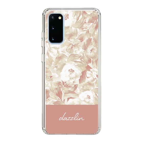 Slim Protection Case［ dazzlin - PaintFlower - Pink ］
