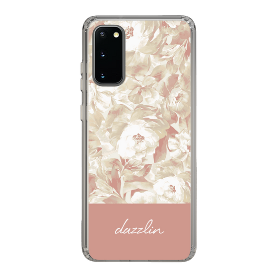 Slim Protection Case［ dazzlin - PaintFlower - Pink ］
