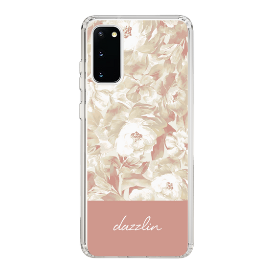 Slim Protection Case［ dazzlin - PaintFlower - Pink ］