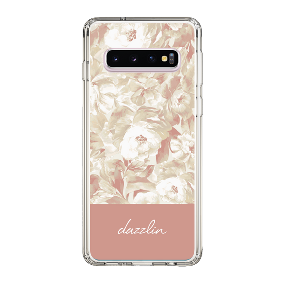 Slim Protection Case［ dazzlin - PaintFlower - Pink ］