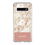 Slim Protection Case［ dazzlin - PaintFlower - Pink ］