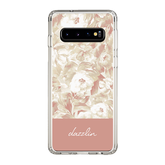 Slim Protection Case［ dazzlin - PaintFlower - Pink ］
