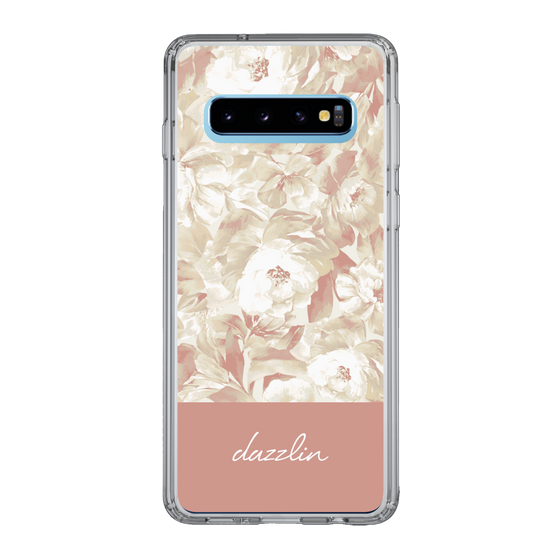 Slim Protection Case［ dazzlin - PaintFlower - Pink ］