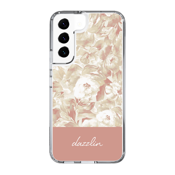 Slim Protection Case［ dazzlin - PaintFlower - Pink ］