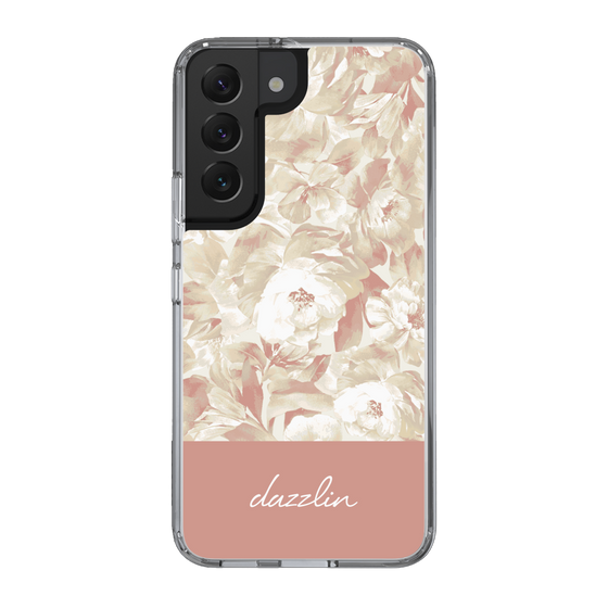 Slim Protection Case［ dazzlin - PaintFlower - Pink ］