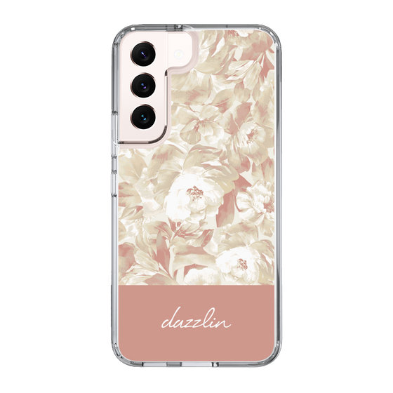 Slim Protection Case［ dazzlin - PaintFlower - Pink ］