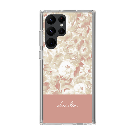 Slim Protection Case［ dazzlin - PaintFlower - Pink ］