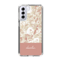 Slim Protection Case［ dazzlin - PaintFlower - Pink ］