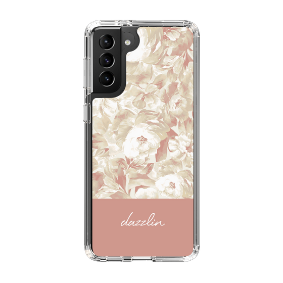 Slim Protection Case［ dazzlin - PaintFlower - Pink ］