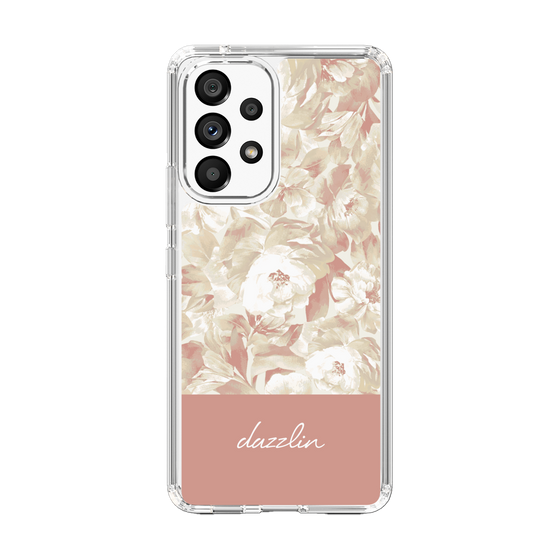 Slim Protection Case［ dazzlin - PaintFlower - Pink ］
