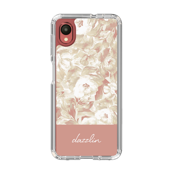 Slim Protection Case［ dazzlin - PaintFlower - Pink ］