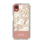 Slim Protection Case［ dazzlin - PaintFlower - Pink ］