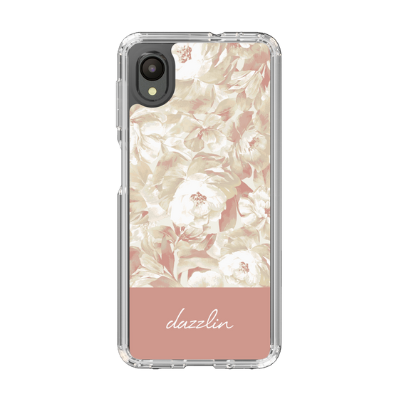 Slim Protection Case［ dazzlin - PaintFlower - Pink ］