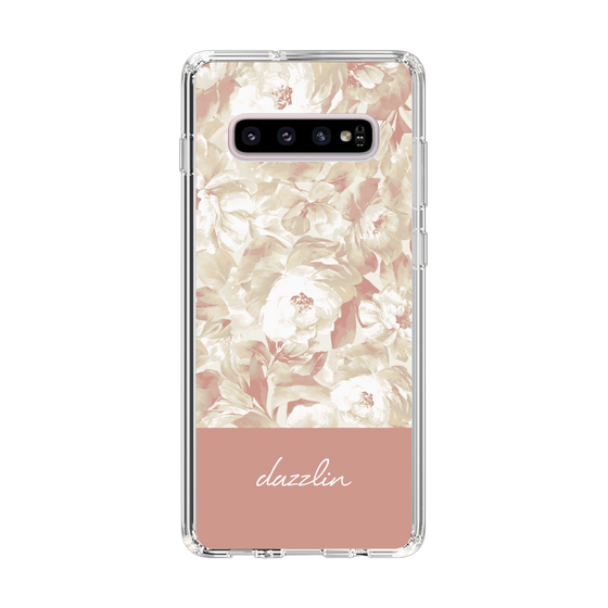 Slim Protection Case［ dazzlin - PaintFlower - Pink ］