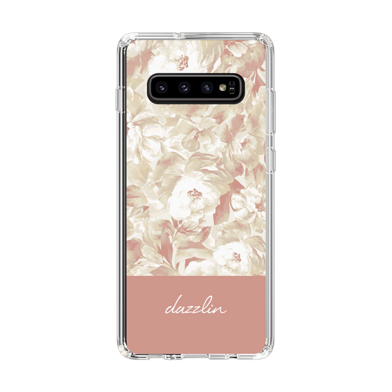 Slim Protection Case［ dazzlin - PaintFlower - Pink ］
