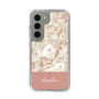 Slim Protection Case［ dazzlin - PaintFlower - Pink ］