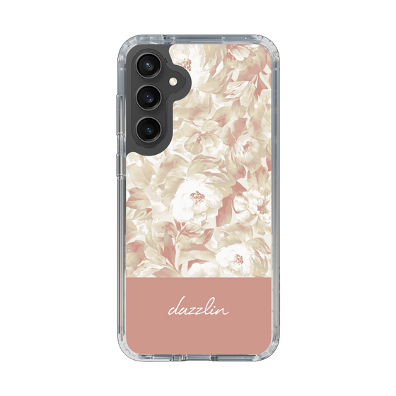 Slim Protection Case［ dazzlin - PaintFlower - Pink ］