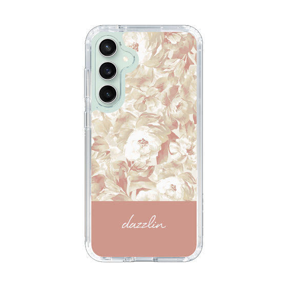 Slim Protection Case［ dazzlin - PaintFlower - Pink ］