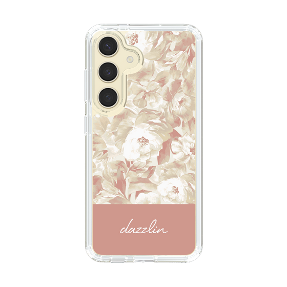 Slim Protection Case［ dazzlin - PaintFlower - Pink ］