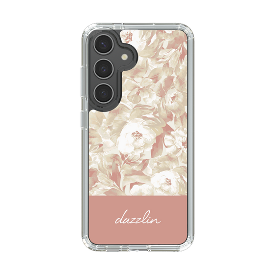 Slim Protection Case［ dazzlin - PaintFlower - Pink ］