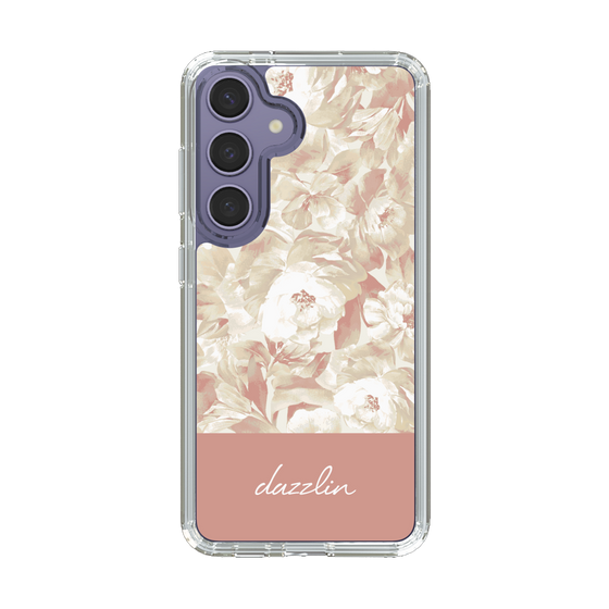 Slim Protection Case［ dazzlin - PaintFlower - Pink ］