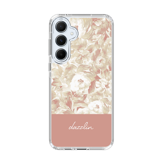 Slim Protection Case［ dazzlin - PaintFlower - Pink ］