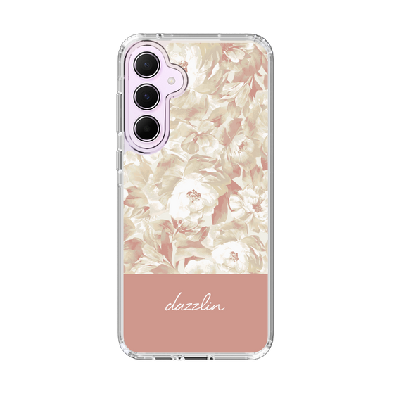 Slim Protection Case［ dazzlin - PaintFlower - Pink ］