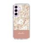 Slim Protection Case［ dazzlin - PaintFlower - Pink ］